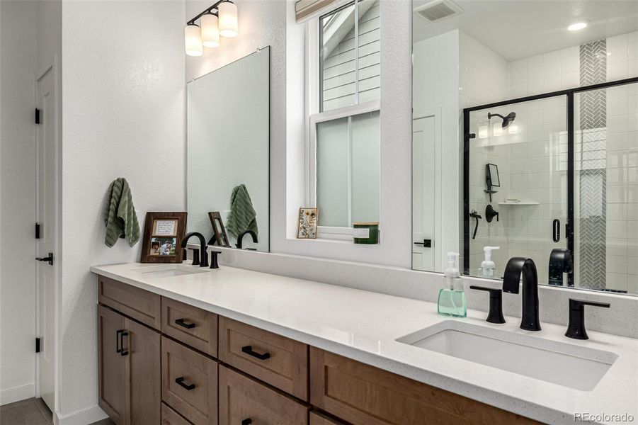 Furnished interior view inside a new home in , Littleton (Image 12). Furnished interior view inside a new home in , Littleton (Image 12).