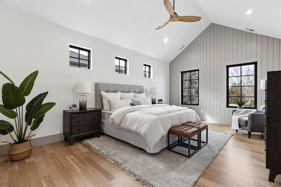 Furnished interior view inside a new home in , Denver (Image 18).