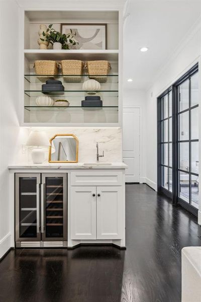 Wet bar in den Wet bar in den