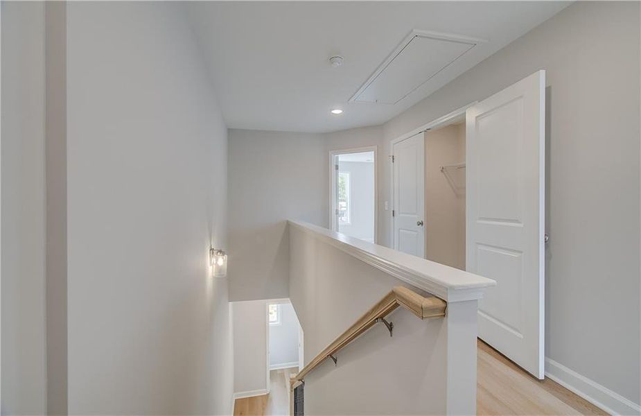 Furnished interior view inside a new home in East Park Village, Kennesaw (Image 17). Furnished interior view inside a new home in East Park Village, Kennesaw (Image 17).