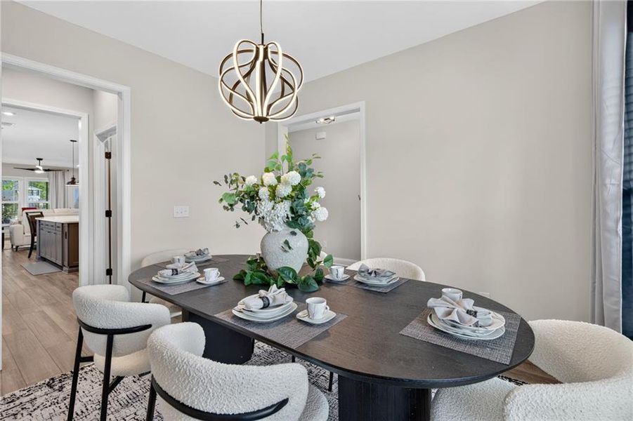 Furnished interior view inside a new home in , Richmond Hill (Image 17). Furnished interior view inside a new home in , Richmond Hill (Image 17).
