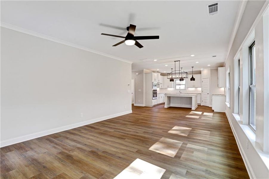 Spacious, unfurnished interior of a new home in , Lawrenceville (Image 16).
