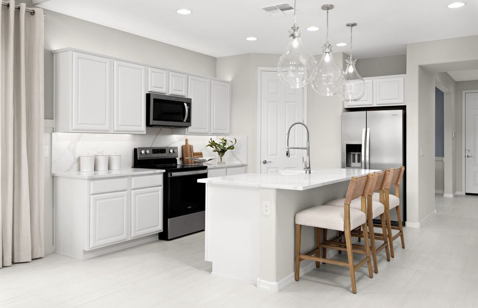 Representative furnished interior of a home built from the Firwood by Pulte Homes in Upper Canyon, Phoenix (Image 9). Representative furnished interior of a home built from the Firwood by Pulte Homes in Upper Canyon, Phoenix (Image 9).