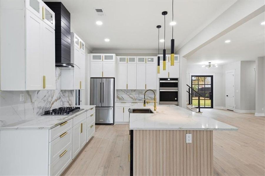 Furnished interior view inside a new home in , Acworth (Image 19).