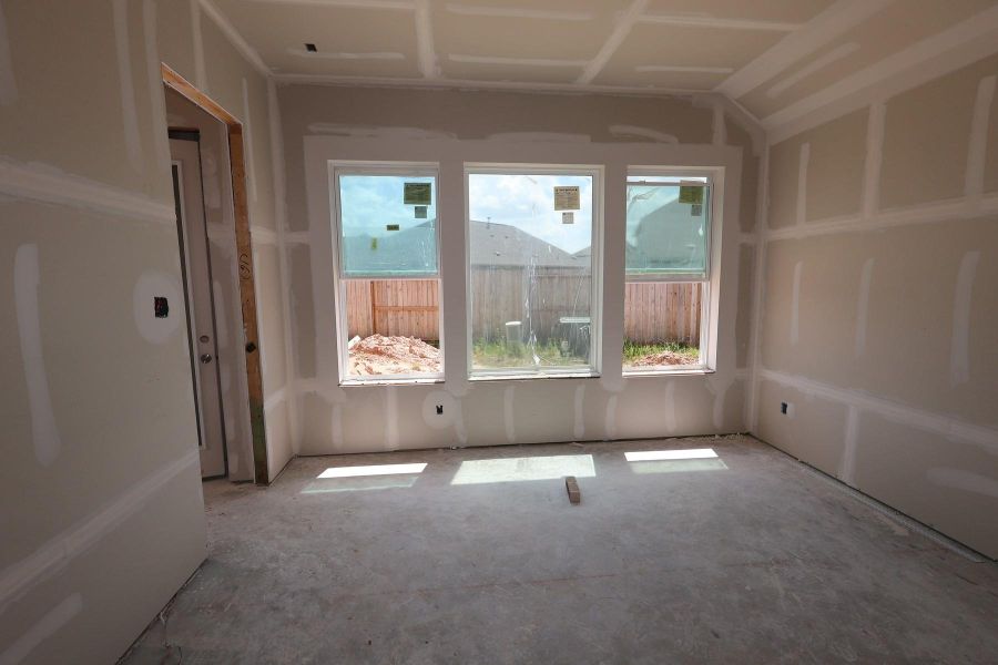 In-progress construction of a new home in Jordan Ranch - Terrace Collection, Fulshear, TX (Image 11).