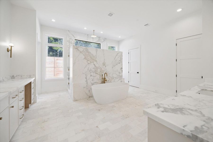 Primary bathroom. Primary bathroom.