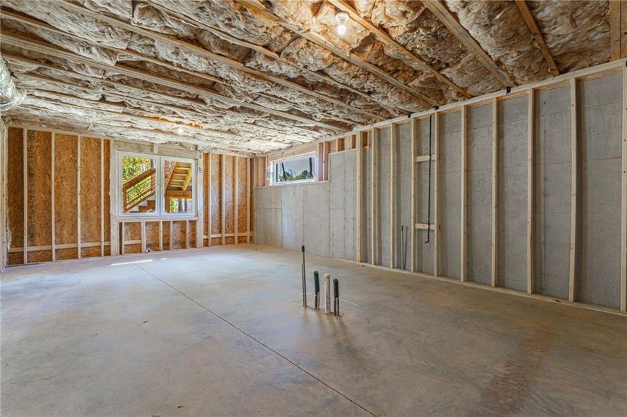 In-progress construction of a new home in , Cumming, GA (Image 114).