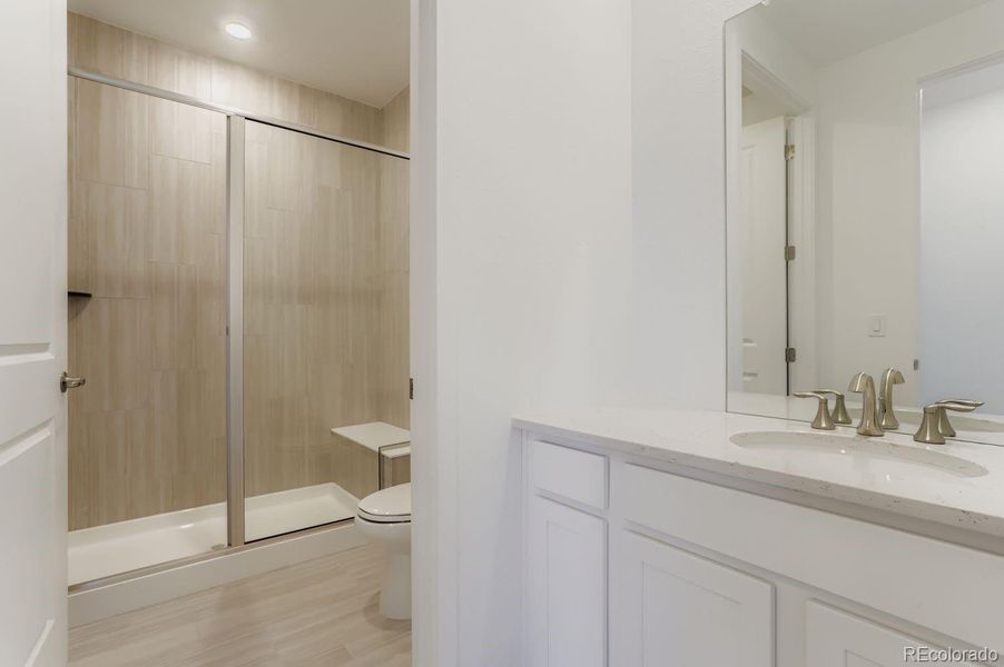 Furnished interior view inside a new home in , Erie (Image 5). Furnished interior view inside a new home in , Erie (Image 5).