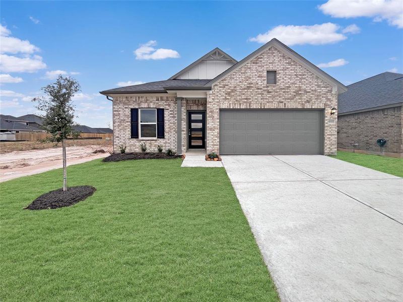 Home under construction. Sample floor plan photo used for illustrative purposes only. Upgrades, selections options, windows and colors may vary.