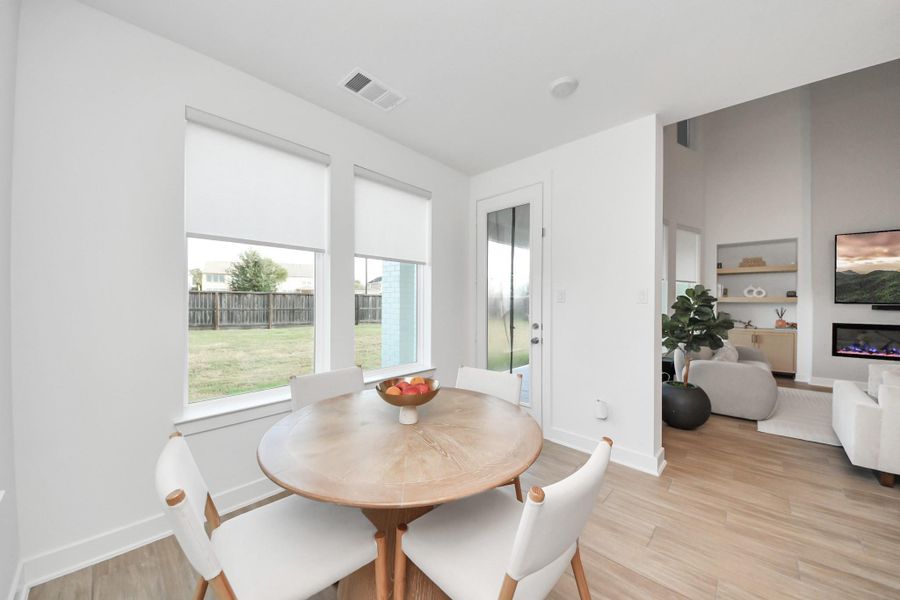 Furnished interior view inside a new home in Candela, Richmond (Image 38).