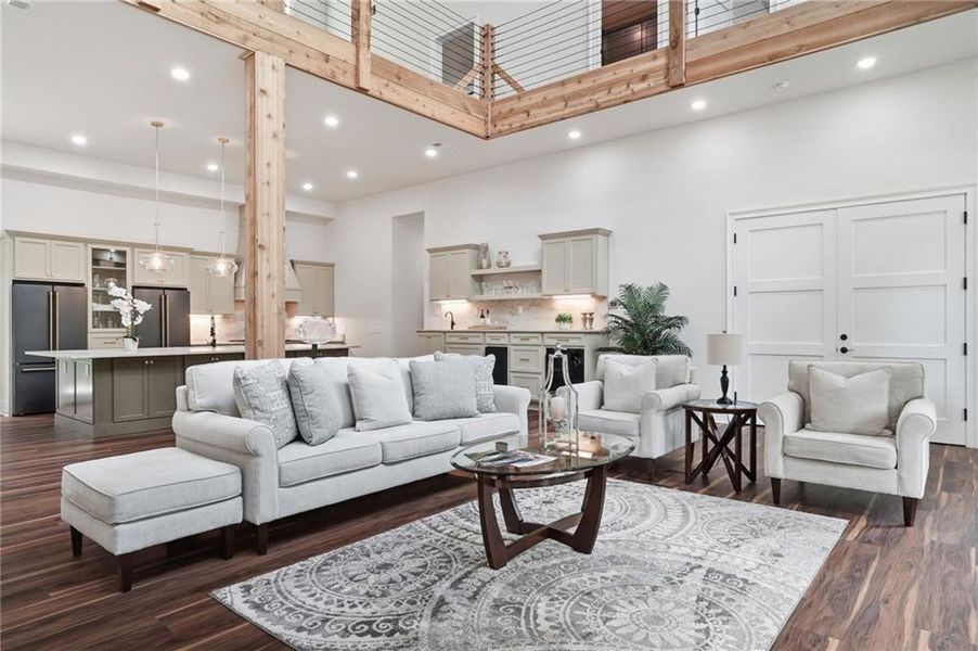 Furnished interior view inside a new home in , Acworth (Image 18).