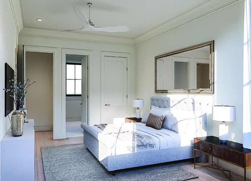 Furnished interior view inside a new home in , Mount Pleasant (Image 7).