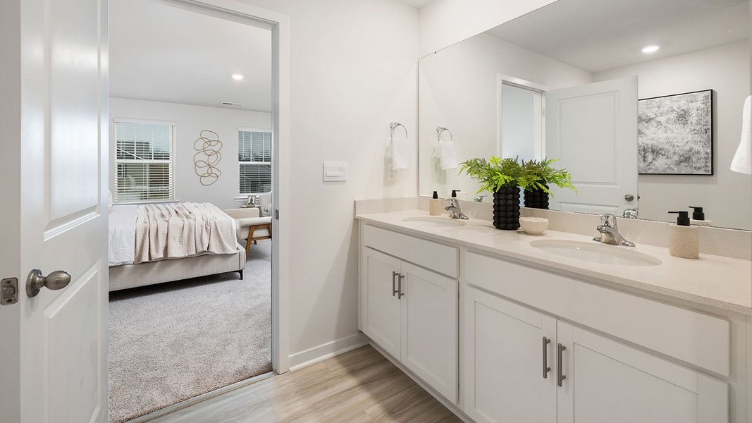 Furnished interior view inside a new home in Rydele Heights, Asheville (Image 24).