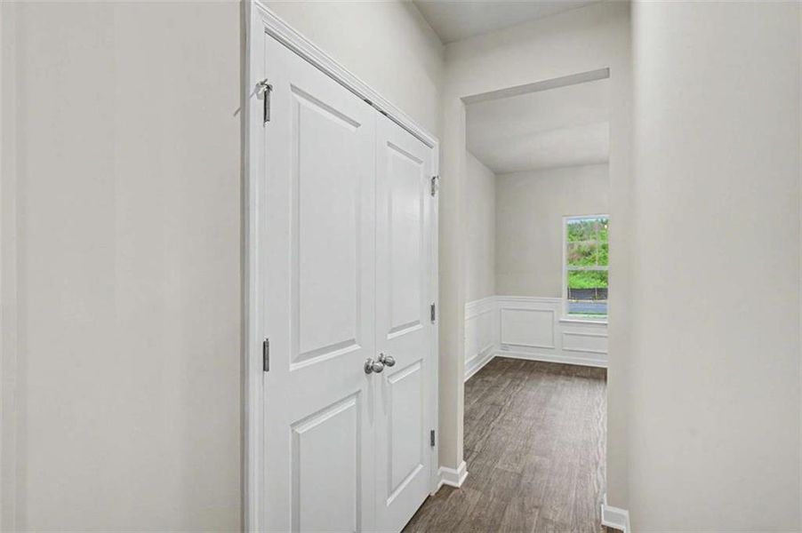 Spacious, unfurnished interior of a new home in The Reserve at Chapel Hill Phase II, Douglasville (Image 38).