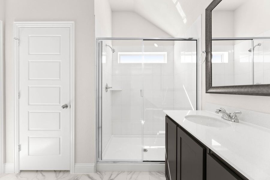 Representative exterior photo of a completed home built from the Cromwell by Impression Homes in Still Water Lake, Godley, TX (Image 15).