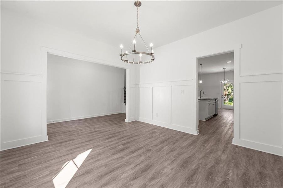 Spacious, unfurnished interior of a new home in Ellington Farms, Statham (Image 17).