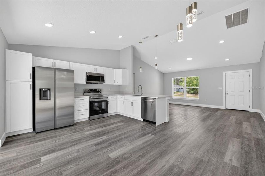 Furnished interior view inside a new home in , Ocala (Image 9).