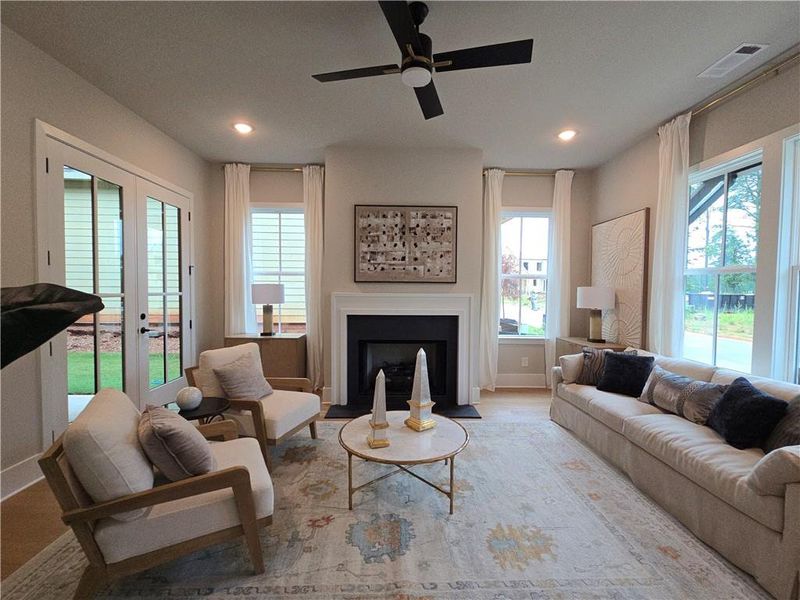 Furnished interior view inside a new home in , Watkinsville (Image 5).