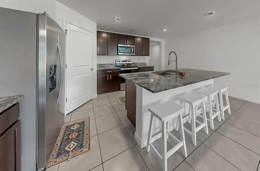 Furnished interior view inside a new home in Berry Bay, Wimauma (Image 16). Furnished interior view inside a new home in Berry Bay, Wimauma (Image 16).