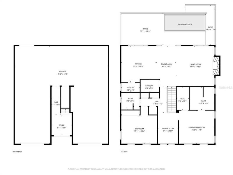 2D floor plan layout of this home in , Indian Rocks Beach, FL (Image 6).