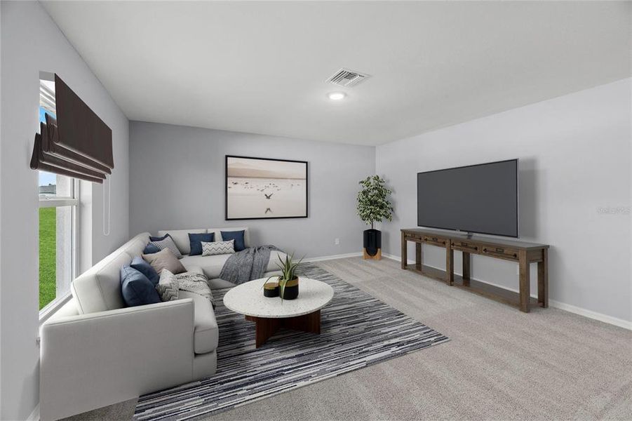 Furnished interior view inside a new home in , Citrus Springs (Image 10).