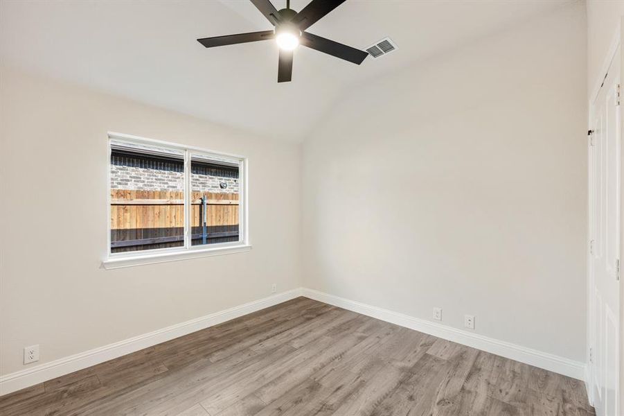 Spacious, unfurnished interior of a new home in Parks at Panchasarp Farms 55-60, Burleson (Image 28).