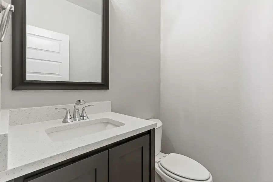 Furnished interior view inside a new home in Emerald Estates, Horizon City (Image 8). Furnished interior view inside a new home in Emerald Estates, Horizon City (Image 8).