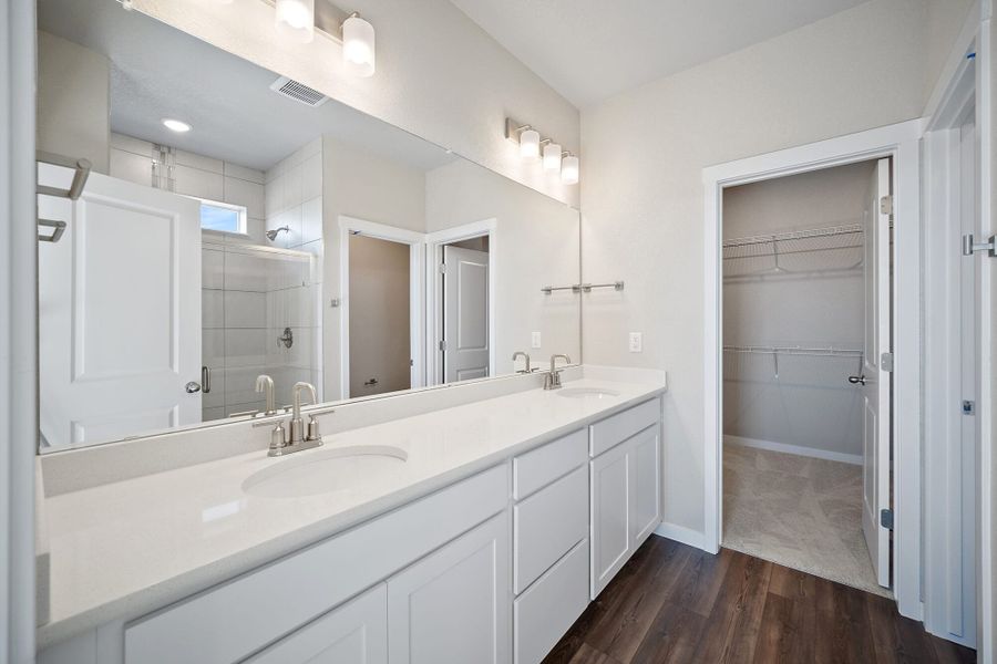 Furnished interior view inside a new home in The Glen, Colorado Springs (Image 9).