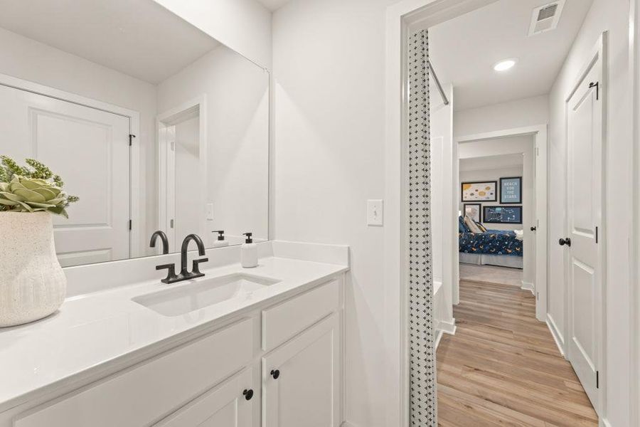 Furnished interior view inside a new home in Echo Grove, Cumming (Image 13).