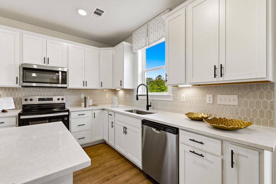 Furnished interior view inside a new home in The Groves of Berkeley, Moncks Corner (Image 24).