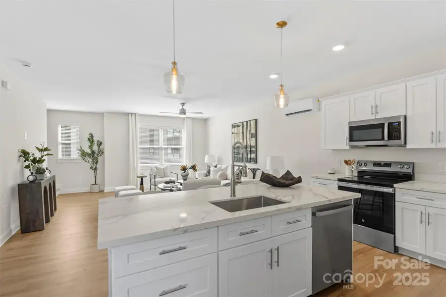Furnished interior view inside a new home in , Charlotte (Image 32).