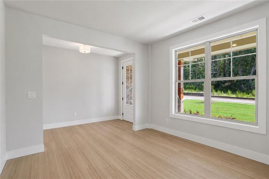 Spacious, unfurnished interior of a new home in Patillo Manor, Stockbridge (Image 11). Spacious, unfurnished interior of a new home in Patillo Manor, Stockbridge (Image 11).