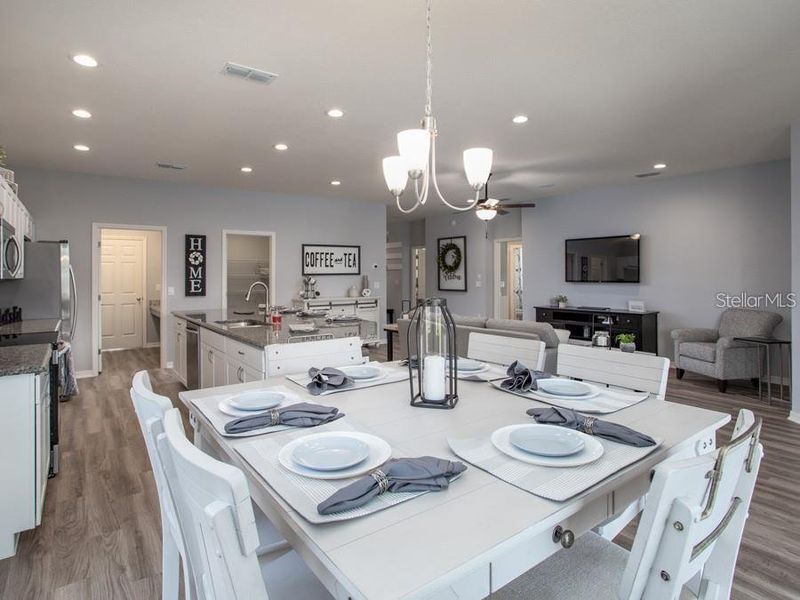 Furnished interior view inside a new home in Aviary at Rutland Ranch, Parrish (Image 17).