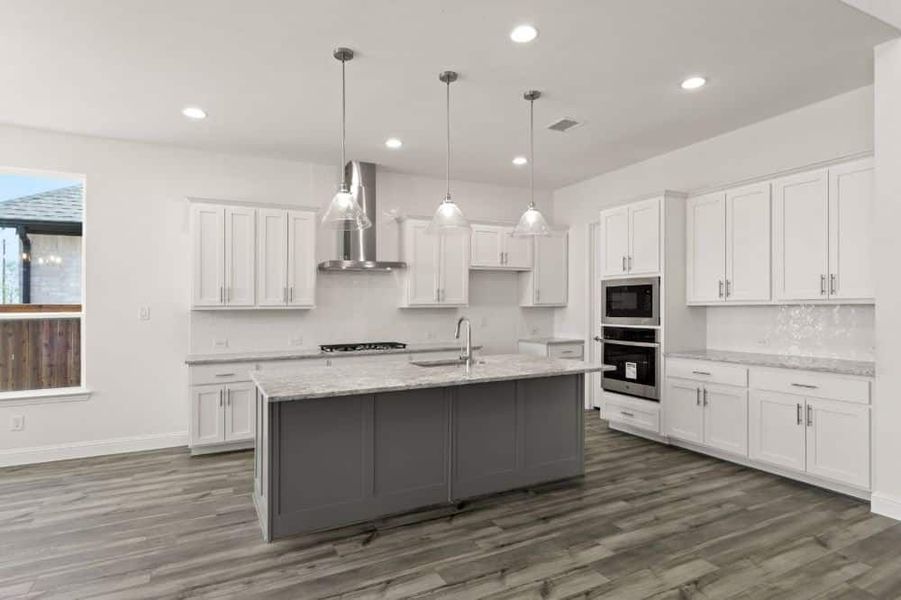 Furnished interior view inside a new home in Cambridge Crossing, Celina (Image 9). Furnished interior view inside a new home in Cambridge Crossing, Celina (Image 9).