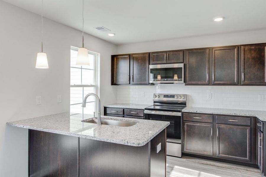 Furnished interior view inside a new home in Astoria, Columbia (Image 7).