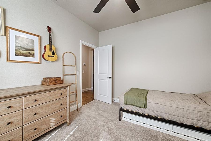 Furnished interior view inside a new home in Parks at Panchasarp Farms, Burleson (Image 7).