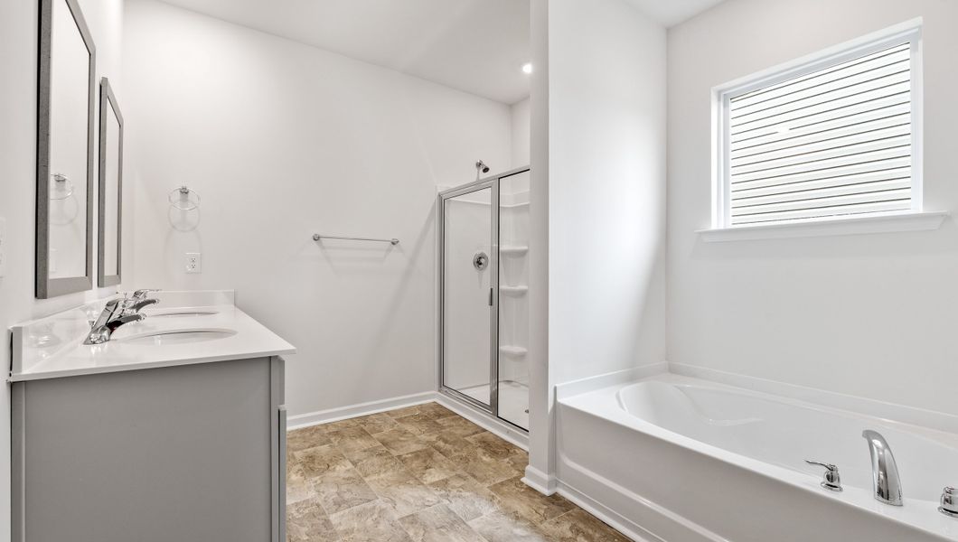Furnished interior view inside a new home in Foxbank, Gray Court (Image 12).