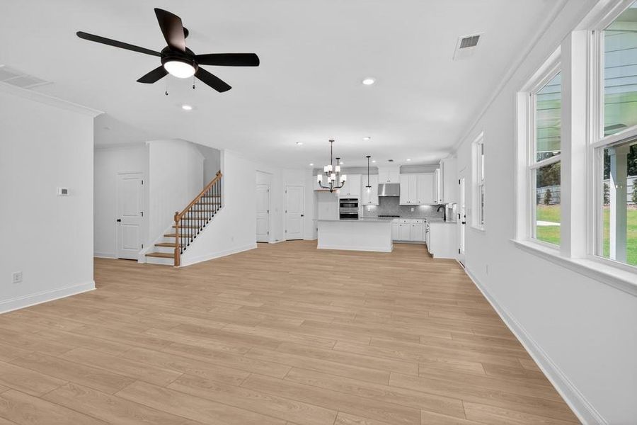 Spacious, unfurnished interior of a new home in Nichols Farm, Dacula (Image 22).