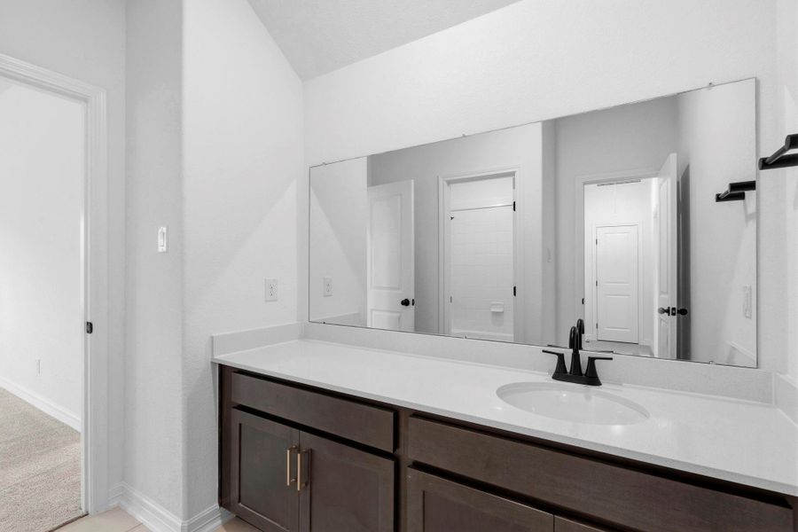 Furnished interior view inside a new home in Austin Point, Richmond (Image 9).