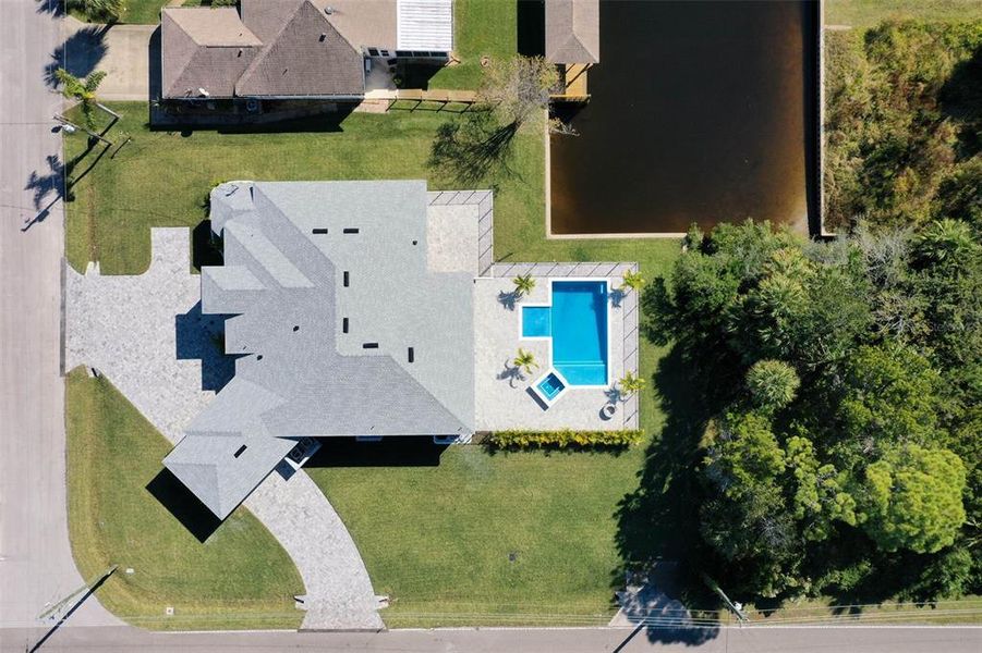 Front exterior of a new home in , Palm Coast, FL, highlighting curb appeal (Image 34). Front exterior of a new home in , Palm Coast, FL, highlighting curb appeal (Image 34).