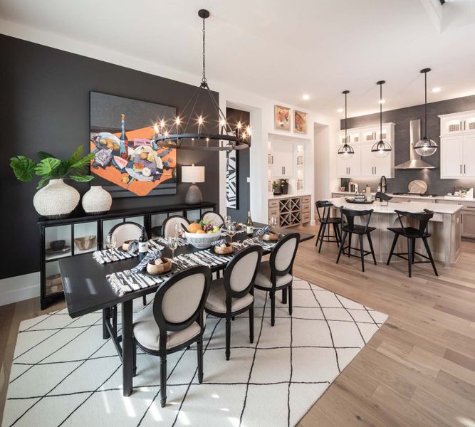 Representative Dining Room - some options shown