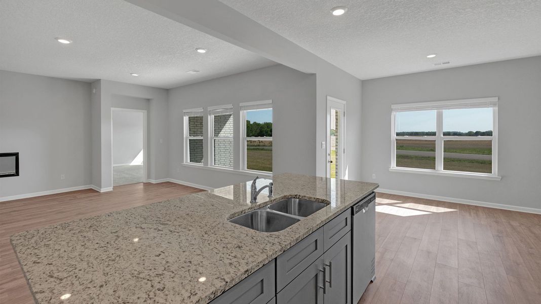 Furnished interior view inside a new home in Hedge Rose, Somerville (Image 7).