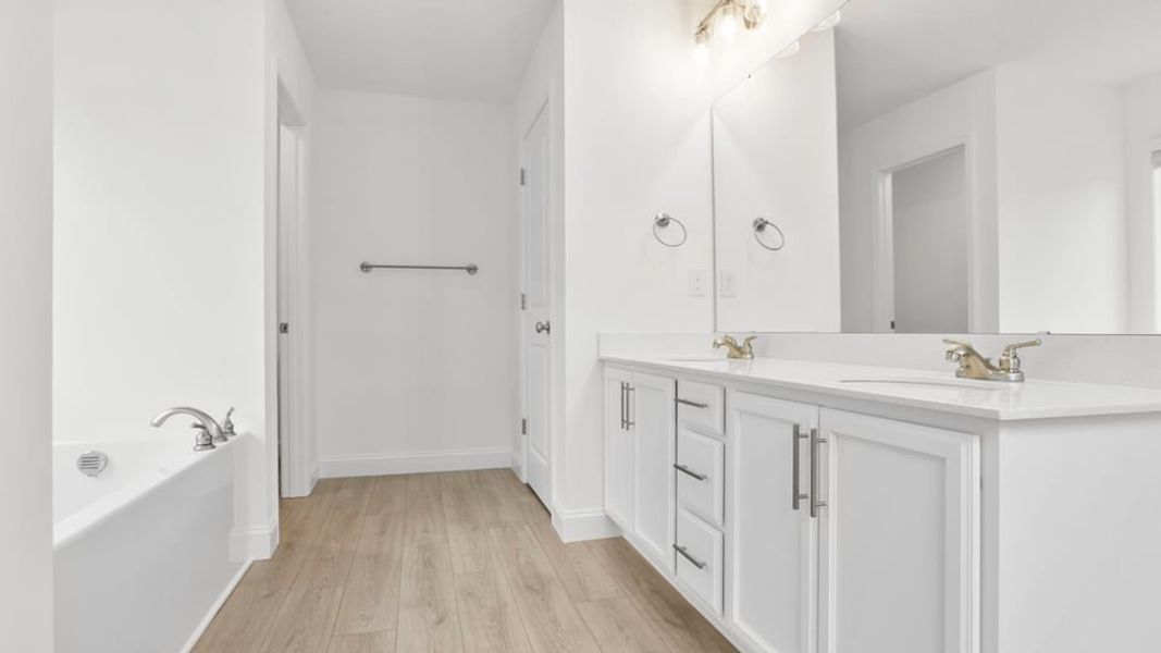 Furnished interior view inside a new home in Briargate, Fountain Inn (Image 9).