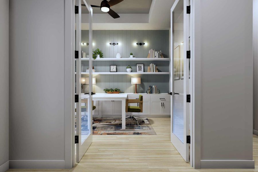 The Marigold - Enclosed Study