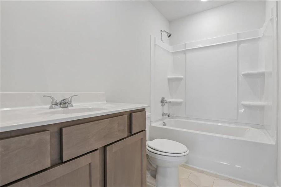 Furnished interior view inside a new home in Magnolia Trace, Flowery Branch (Image 5).
