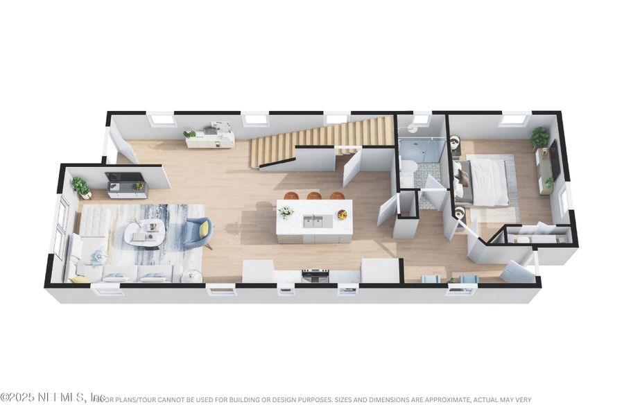 2D floor plan layout of this home in , Jacksonville, FL (Image 3).