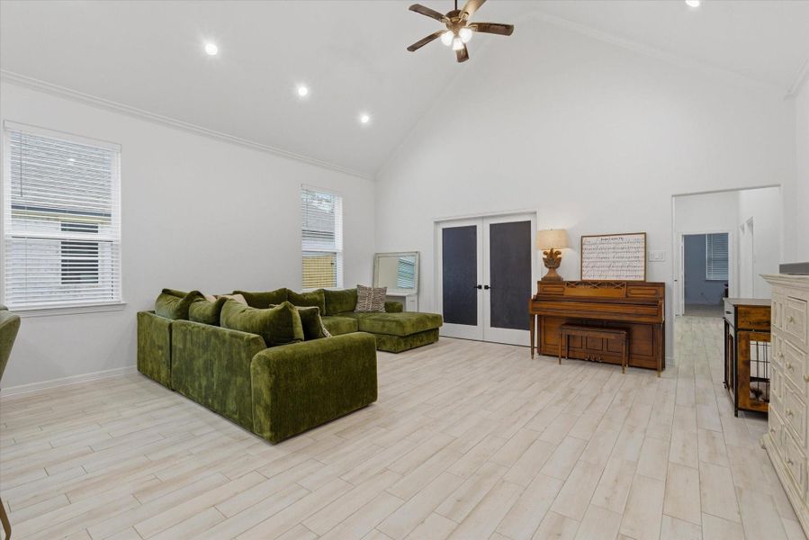 Large living room