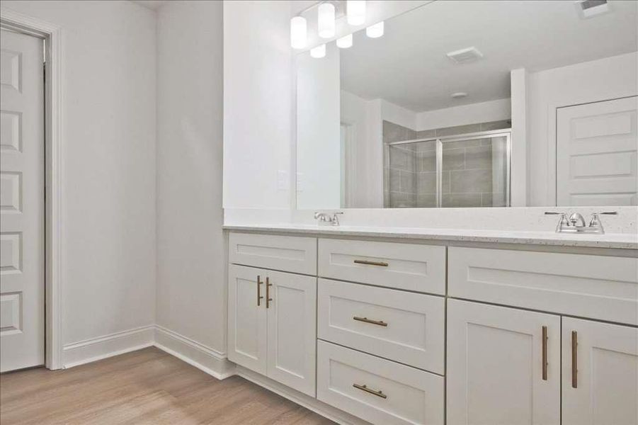 Furnished interior view inside a new home in Porter Reserve, Decatur (Image 11). Furnished interior view inside a new home in Porter Reserve, Decatur (Image 11).
