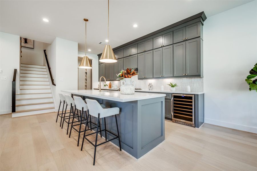 Furnished interior view inside a new home in , Houston (Image 30).