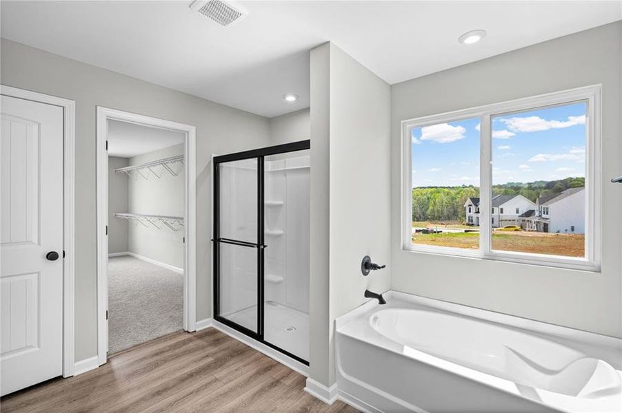 Furnished interior view inside a new home in Twin Lakes, Hoschton (Image 11).